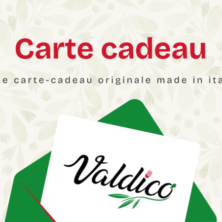 Carte cadeau gastronomique Valdico