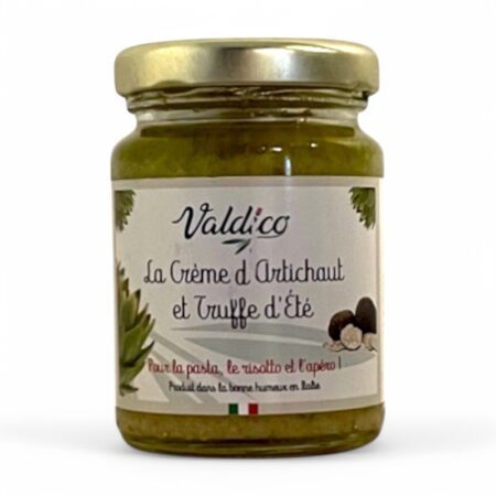 Crème d'artichauts à la truffe d'été