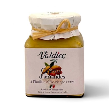 Pâte à tartiner amandes à l'huile d'olive