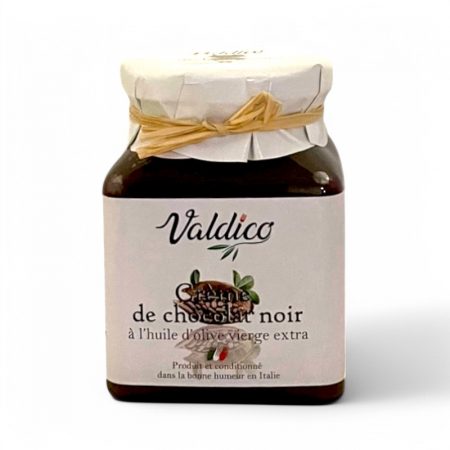Pâte à tartiner chocolat noir à l'huile d'olive