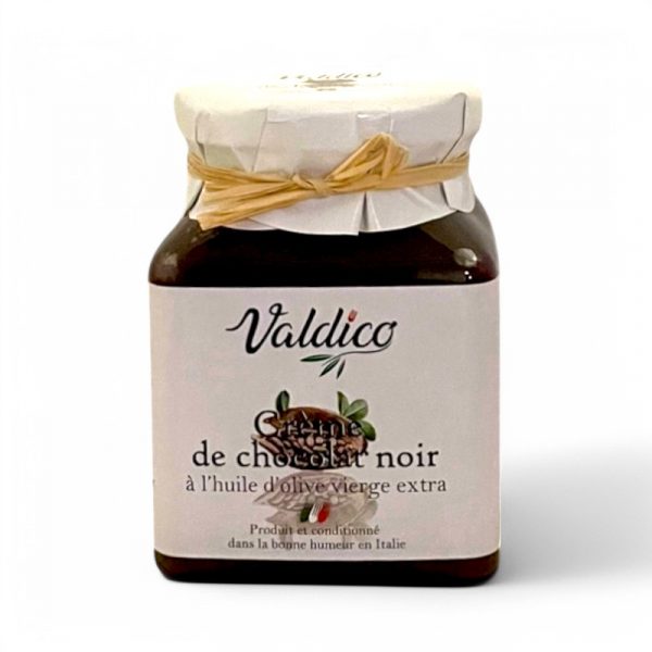 Pâte à tartiner chocolat noir à l'huile d'olive