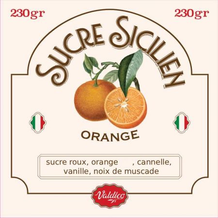 Sucre sicilien à l'orange