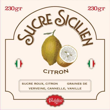 Sucre sicilien au citron