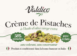 Pâte à tartiner pistache aux éclats de pistache
