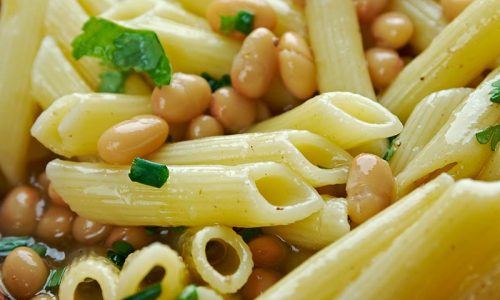 plat pasta e fagioli